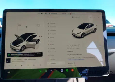 2023 Tesla Model Y Awd/Long Range Dual Motor All-Wheel Drive from USA, damaged, VIN 7SAYGDEE6PA063612